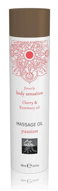 Massage oil passion - Cherry & Rosemary oil 100ml