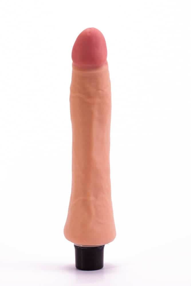 9" Real Softee Vibrating Dildo 5