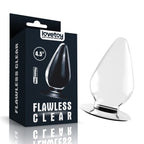 4.5'' Flawless Clear Anal Plug