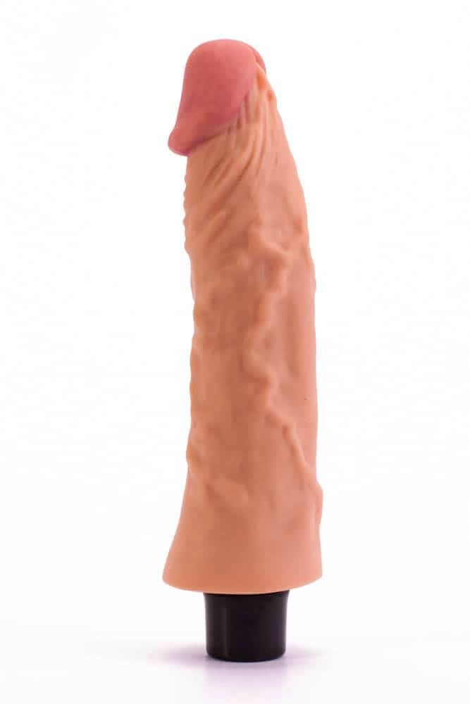 8.3" Real Softee Vibrating Dildo 3