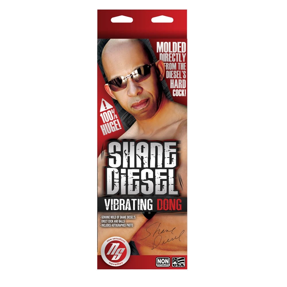 SHANE DIESEL VIBRATING DILDO