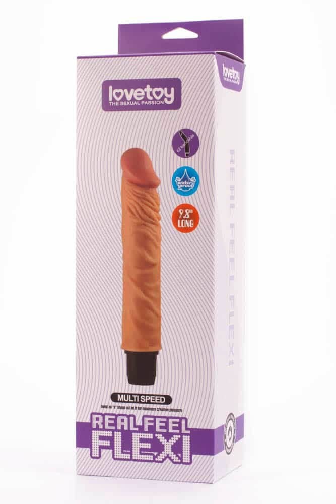 9.8" Real Feel Flexi Multi Speed Vibrator 4
