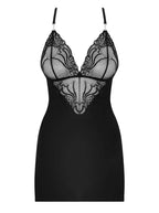 828-CHE-1 chemise & thong S/M