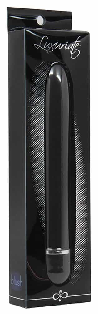 Állítható rezgéserősségű fekete vibrátor