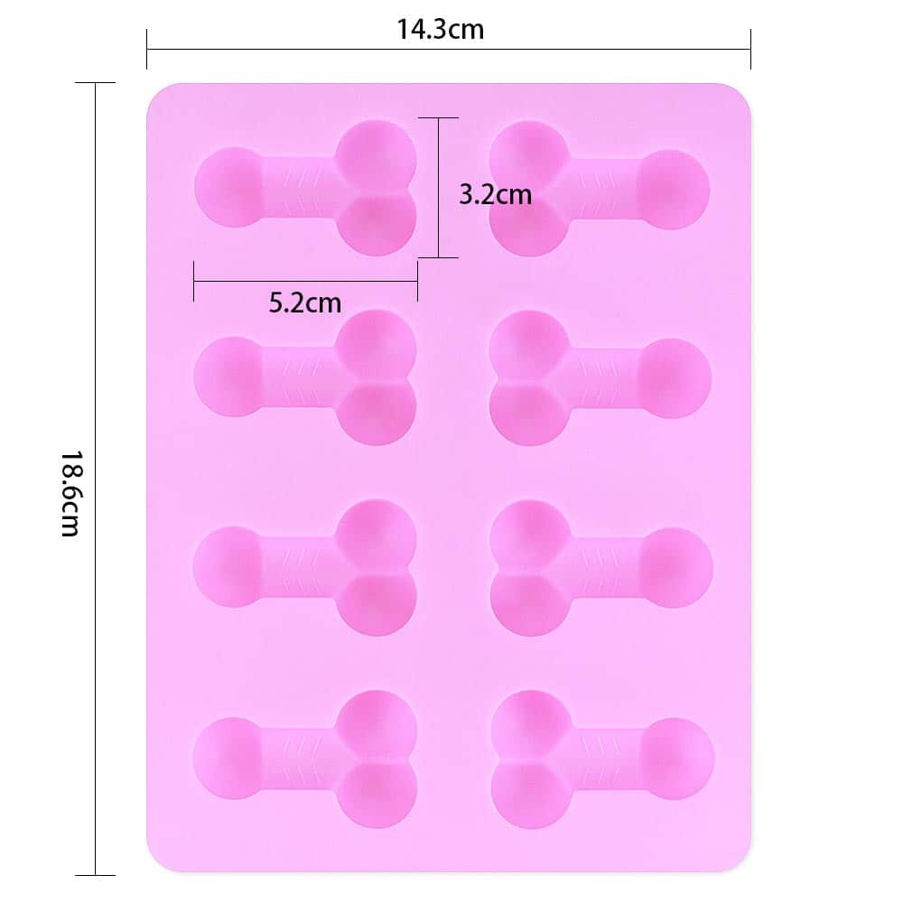 Pecker Chocolate/Ice Tray AS PIC