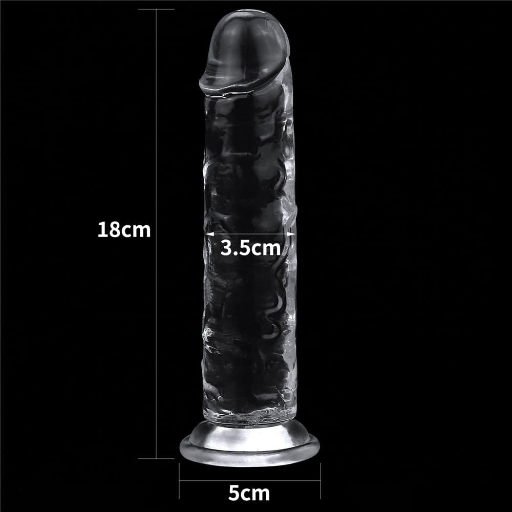 7.0'' Flawless Clear Dildo