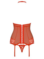 Piros fűző tangával S/M