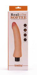 9" Real Softee Vibrating Dildo 5