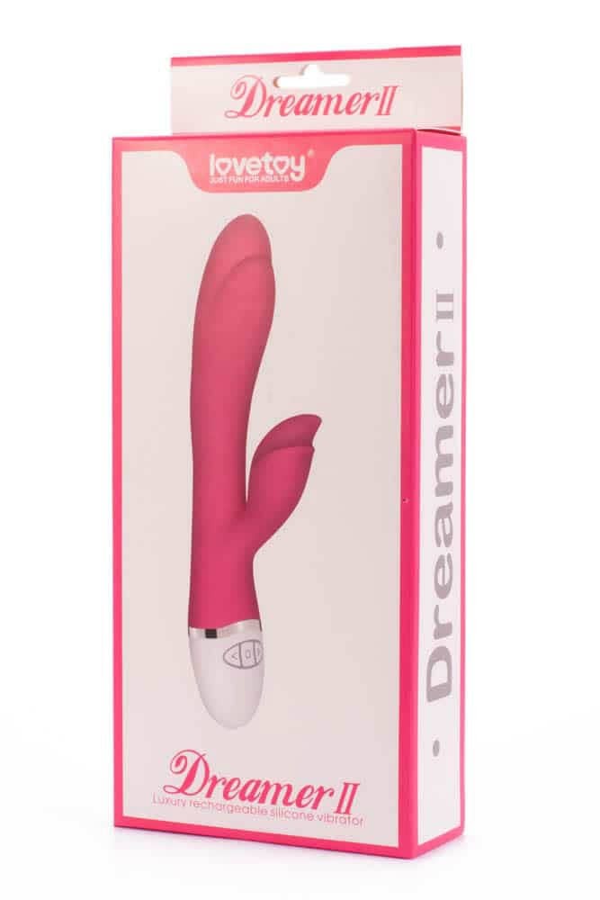 Lovetoy Dreamer II Vibrator Rose Red