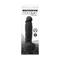 Colours - Pleasures - Vibrating - 5" Dildo - Black
