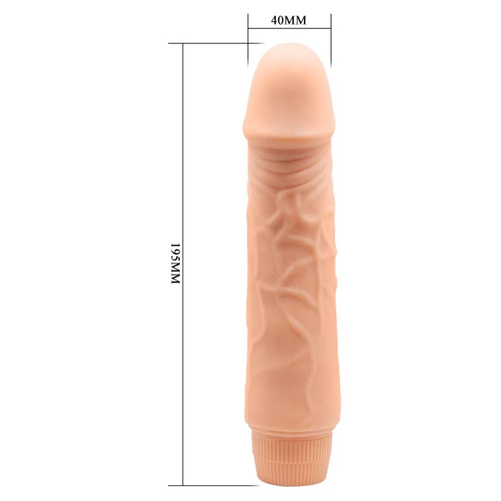 Barbara Jeff Realistic Multi-Speed Vibrator 7,6"
