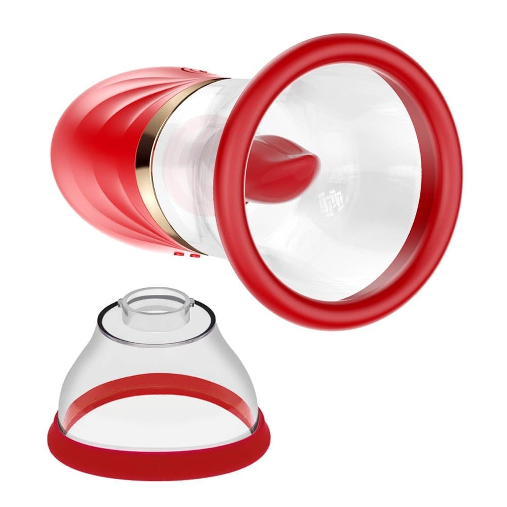 Adoramar Magic Tongue Pleasure - RED (two cups)