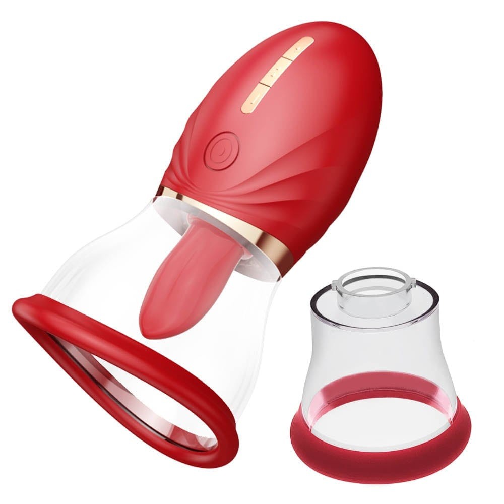 Adoramar Magic Tongue Pleasure - RED (two cups)