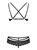 860-SET-1 2 pcs set black S/M