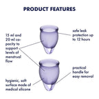 Feel confident Menstrual Cup Lilla