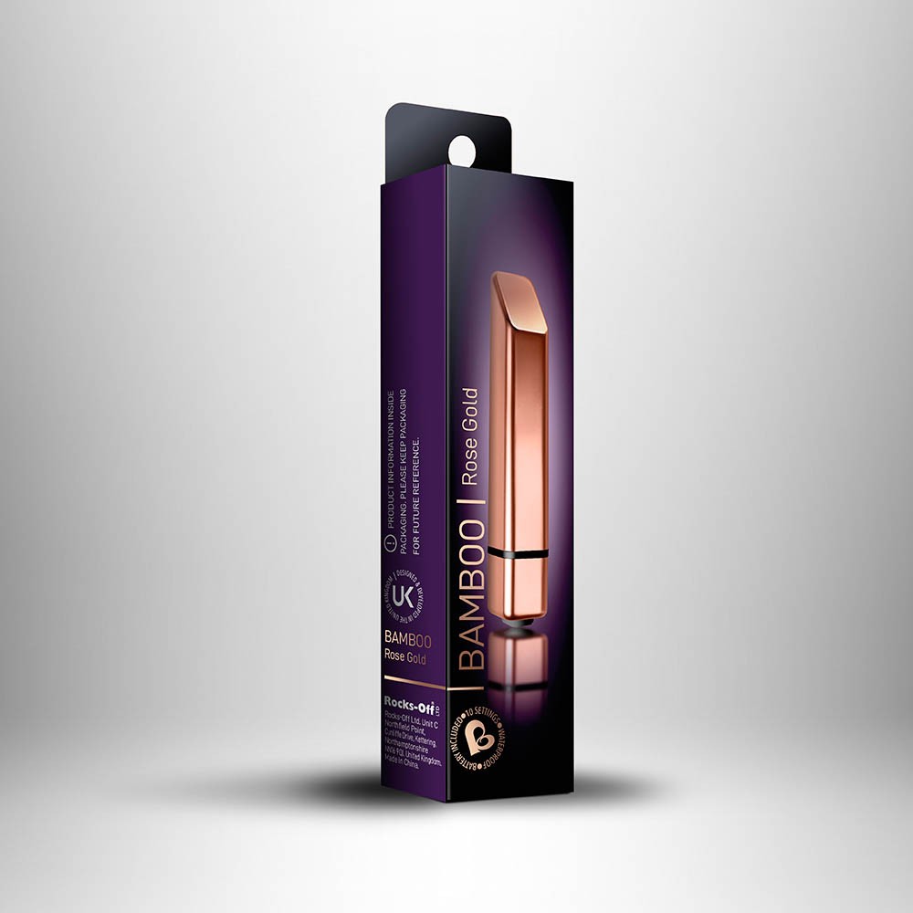 10 funkciós rúzsvibrátor - Rose Gold