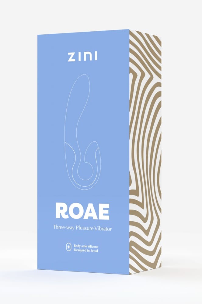 Zini Roae SE Three-way Pleasure Vibrator Pink