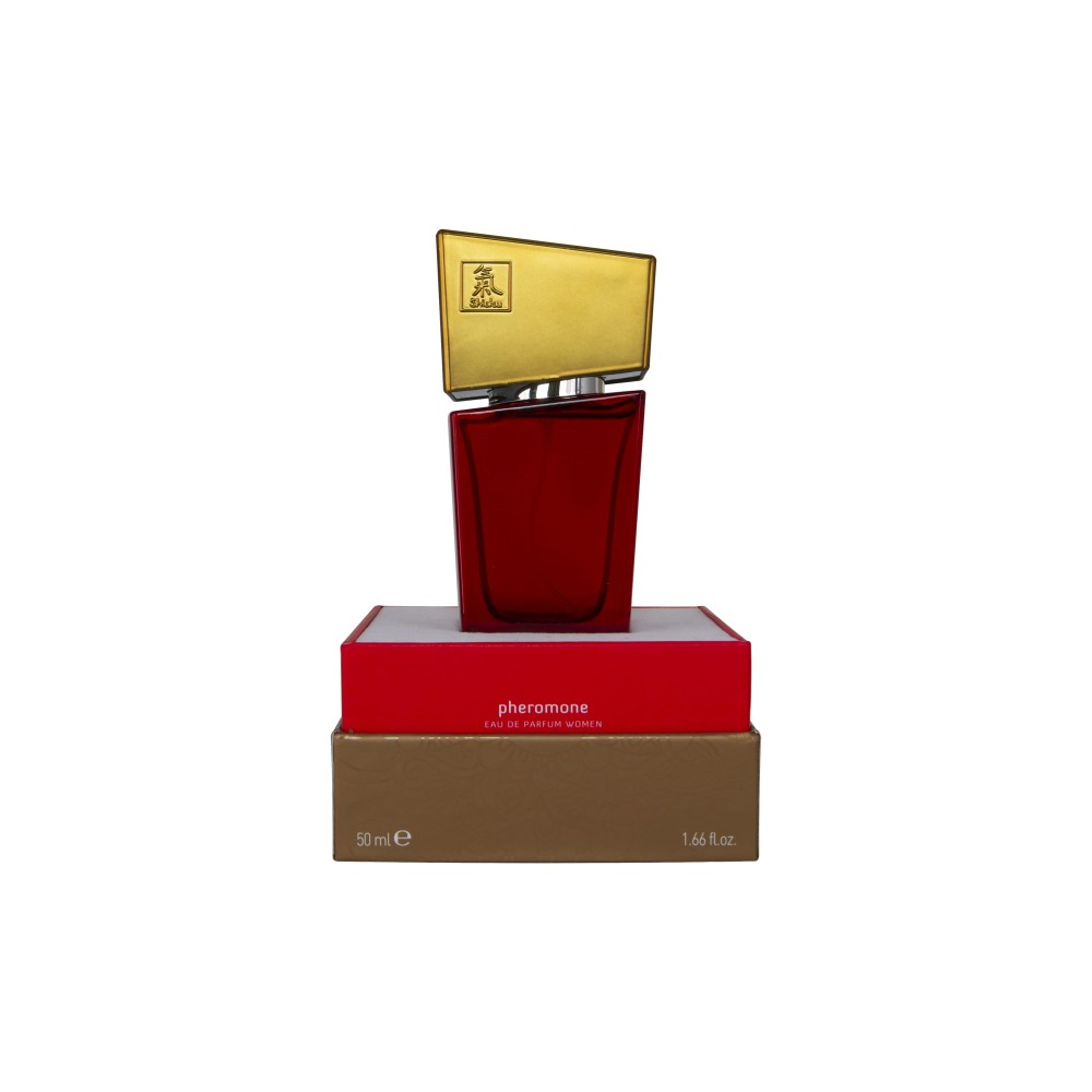 SHIATSU Pheromon Fragrance woman red 50 ml