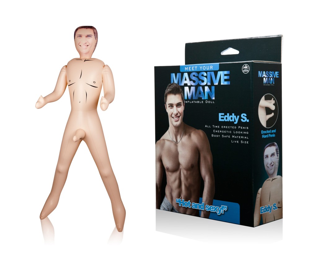 Eddy S. felfújható férfi szexbaba