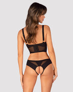 Chic Amoria 2-pcs crotchless set M/L