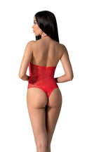 Piros body nyitott ágyékrésszel