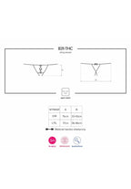 831-THC-1 crotchless thong S/M