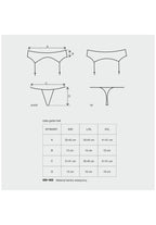 Catia garter belt & thong L/XL