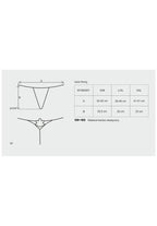 Luiza thong red L/XL