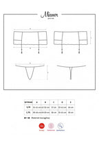 Miamor garter belt & thong L/XL