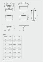 Student 4 pcs costume S/M