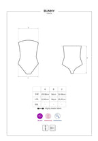 Bunny costume L/XL black