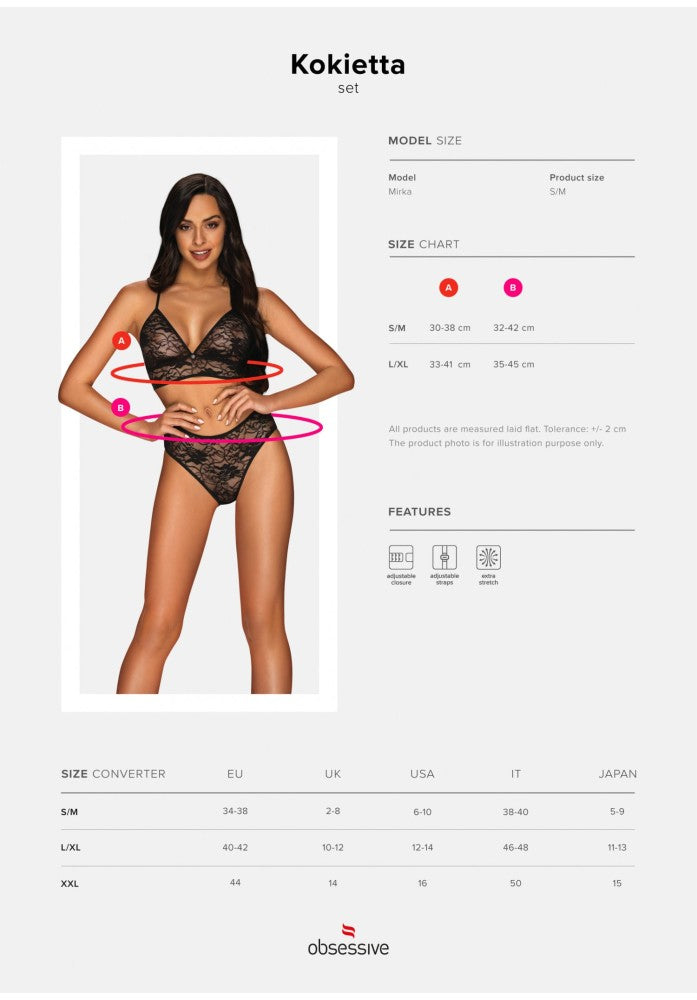 Kokietta 2-pcs set S/M