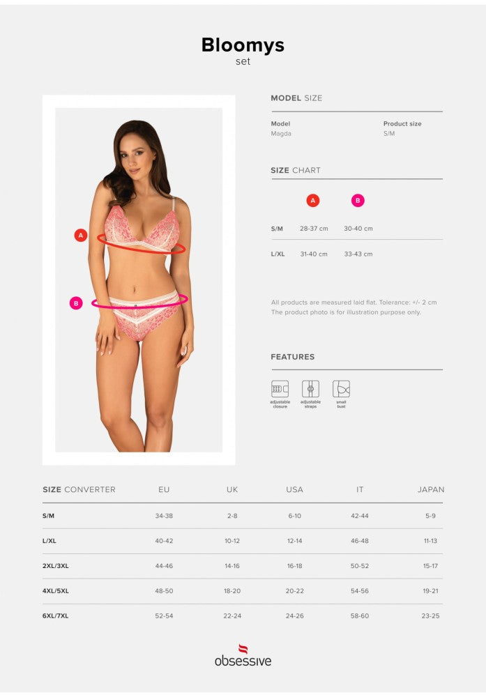 Bloomys 2-pcs set L/XL