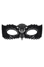 Fekete hímzett szemmaszk