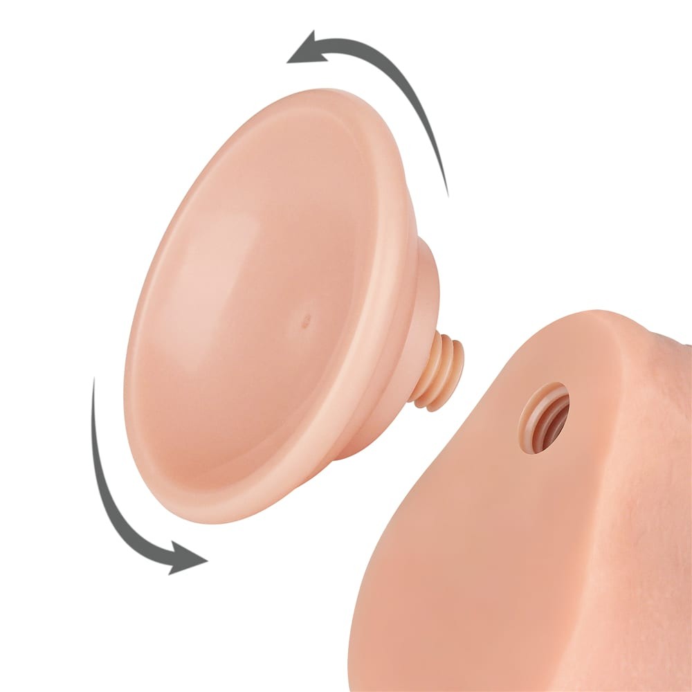 7'' Sliding Skin Dual Layer Dong Flesh