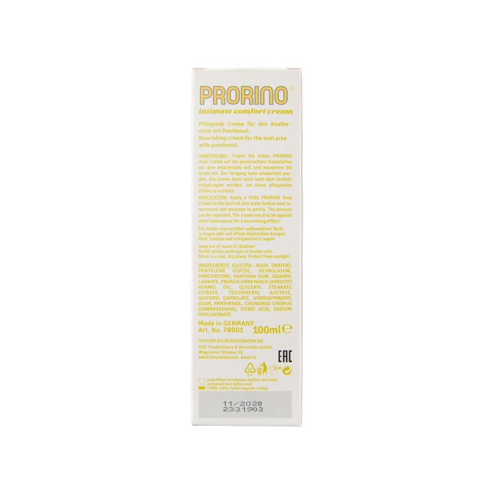 PRORINO - Anális krém unisex 100 ml