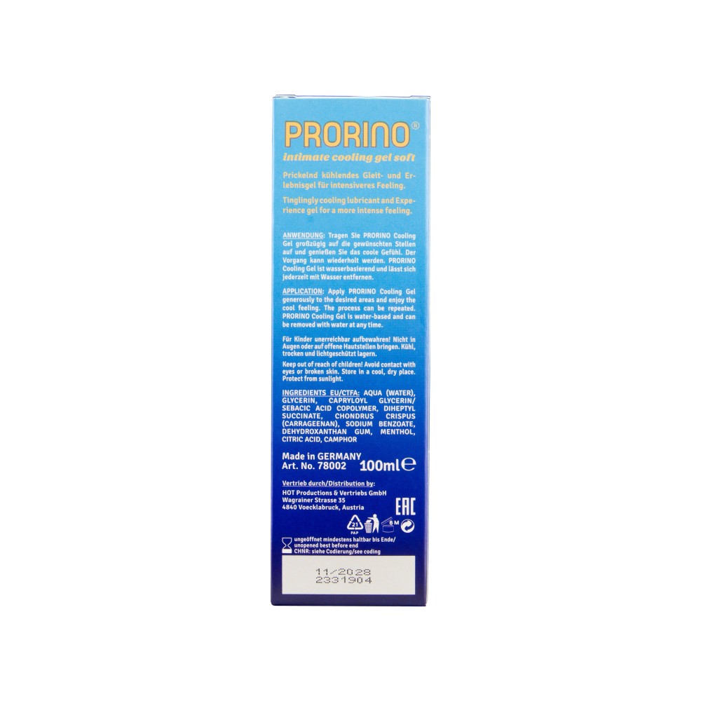 PRORINO Cooling Gel "soft" 100 ml