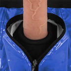 Chic Strap-On shorts L/XL (40 - 43 inch waist) Blue