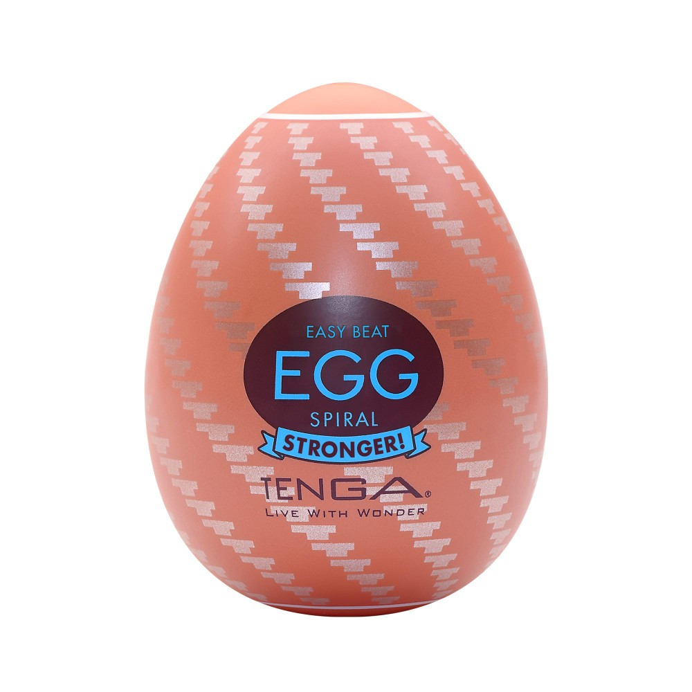 TENGA EGG Spiral – Stimuláló, spirálmintás maszturbátor