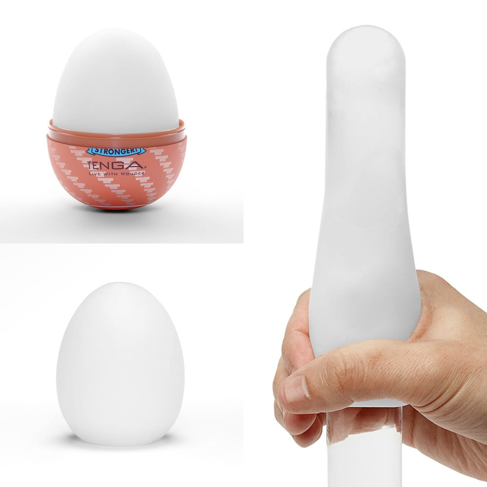 TENGA EGG Spiral – Stimuláló, spirálmintás maszturbátor