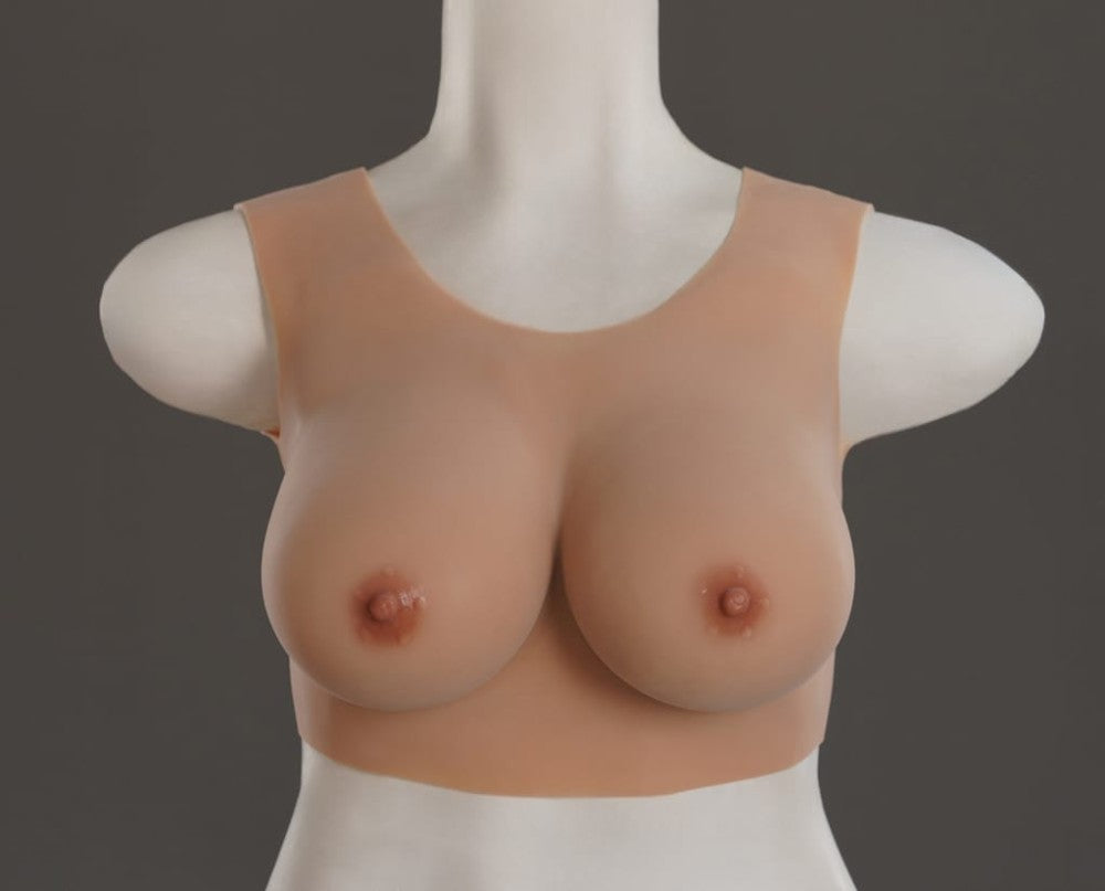 Realistic silicone breastplate C Cup