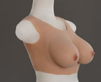 Realistic silicone breastplate C Cup