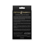 Fetish & Fashion - Zippered Mouth Hood - White - Alternate Package