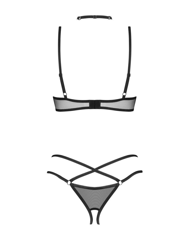 Donarella 3-pcs crotchless set XS/S