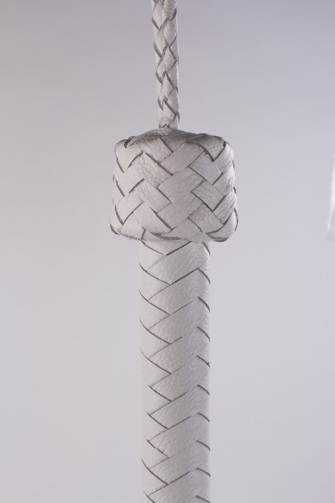 Softy Handle Calf Leather Tails White