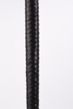 28" Kid Leather 9 Tails Flogger Black