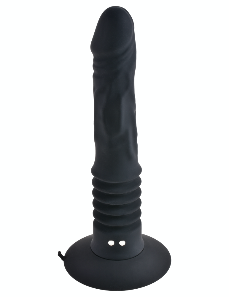 Vibrating Ass Fucker Black