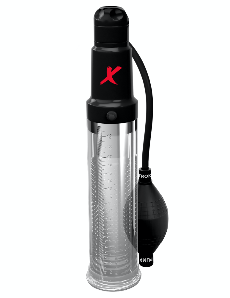 Suck-N-Pump Stroker Clear/Black