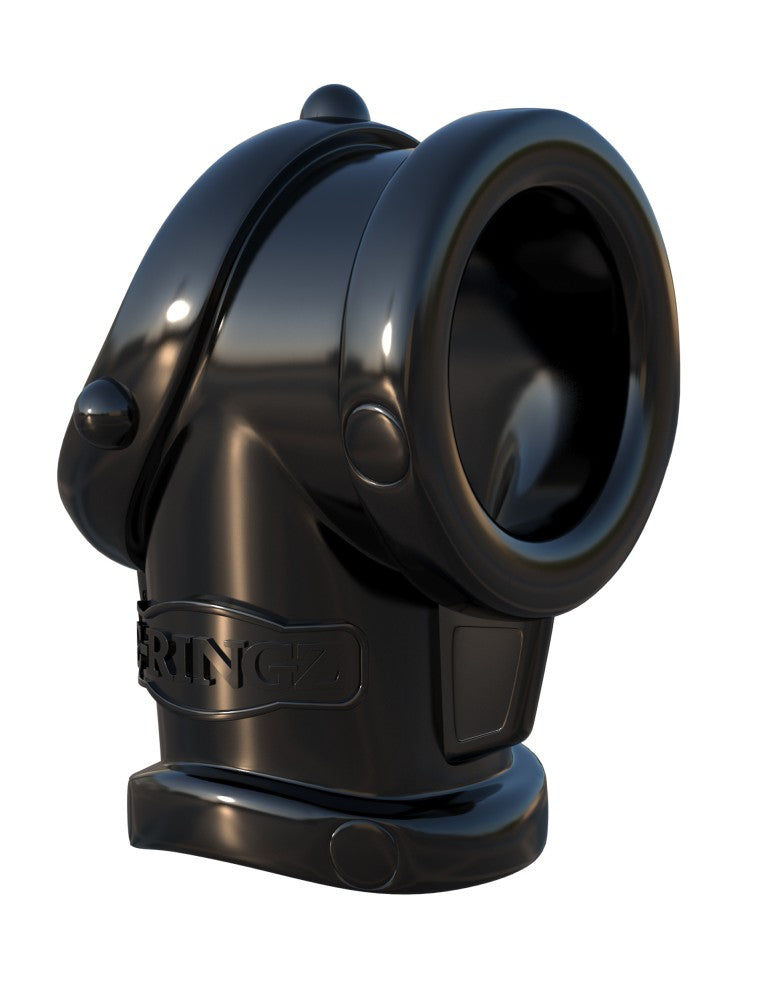 Cock Pipe With Ball-Stretcher Black