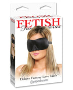Deluxe Fantasy Love Mask Black